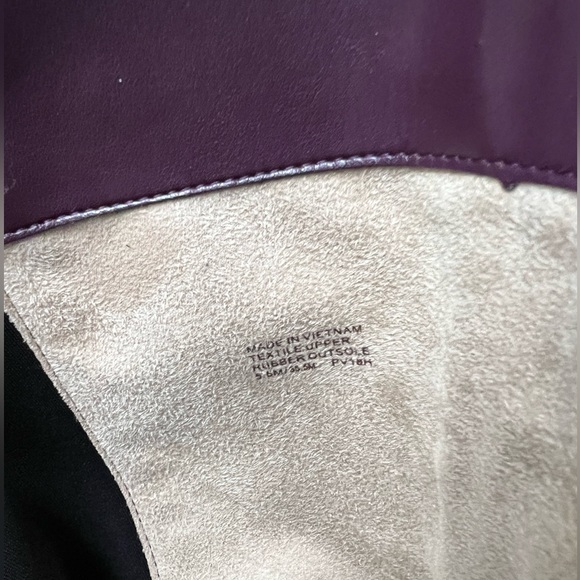 Michael Kors Suede Burgundy Boots NEW - Picture 10 of 10